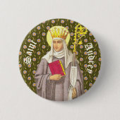 St. Audrey (Etheldreda) (P 003) Button (Vorderseite)