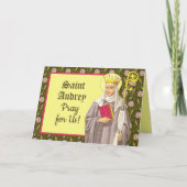 St. Audrey (Etheldreda) (P 003) Karte (Vorderseite)