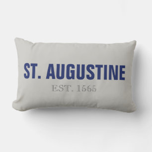 St Augustine 1565 Throw Kissen