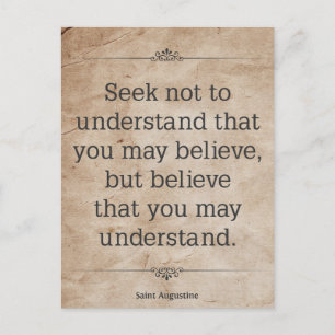 St. Augustine #4 Postkarte