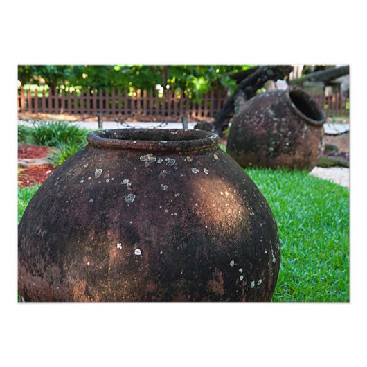 ST Augustine Archeological Park  Florida Fotodruck (Vorne)