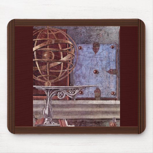 St Augustine ausführlich nachdenkliches Gebet Mousepad (Vorne)