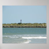 ST. AUGUSTINE AUSSICHT VOM STRAND VON VILANO POSTER (Vorne)