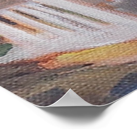 St. Augustine Aviles Street Florida Poster (Ecke)