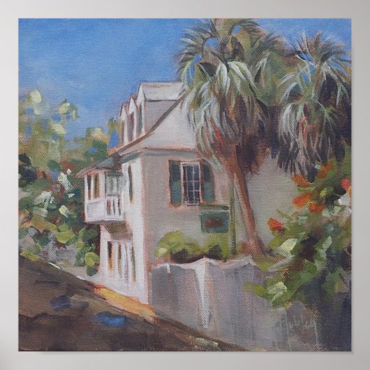 St. Augustine Aviles Street Florida Poster (Vorne)