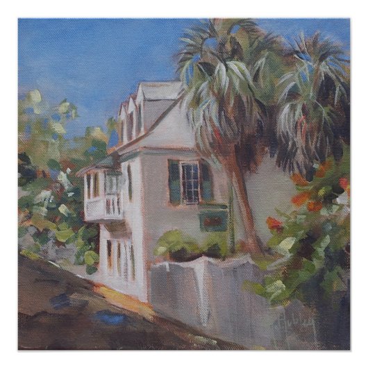 St. Augustine Aviles Street Florida Poster (Vorderseite)