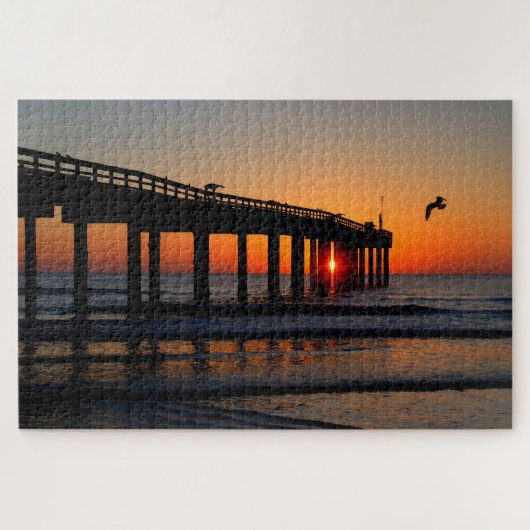 St. Augustine Beach, Florida Angeler Puzzle (Horizontal)