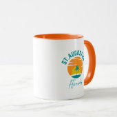 St. Augustine Beach Florida Kaffeetasse (VorderseiteRechts)
