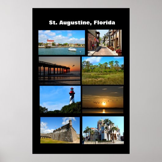 St. Augustine Beach, Florida Poster (Vorne)