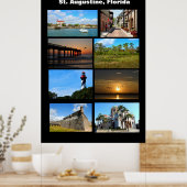 St. Augustine Beach, Florida Poster (Küche)
