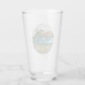St Augustine Beach Florida Vintage Glas (Rückseite)