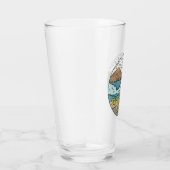 St Augustine Beach Florida Vintage Glas (Rechts)