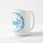 St. Augustine Beach (Krabbe) Kaffeetasse (VorderseiteRechts)