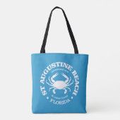 St. Augustine Beach (Krabbe) Tasche (Rückseite)