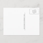 St. Augustine Beach Sand. Tiny Muscheln Florida Postkarte (Rückseite)