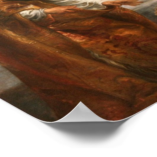 St. Augustine By Peter Paul Rubens Poster (Ecke)