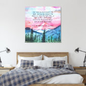 St. Augustine Canvas Print Leinwanddruck (Insitu (Schlafzimmer))