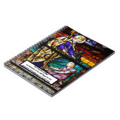 St Augustine christlich Art Notebook Notizblock (Linke Seite)