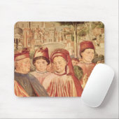 St Augustine, das für Mailand abreist Mousepad (Mit Mouse)