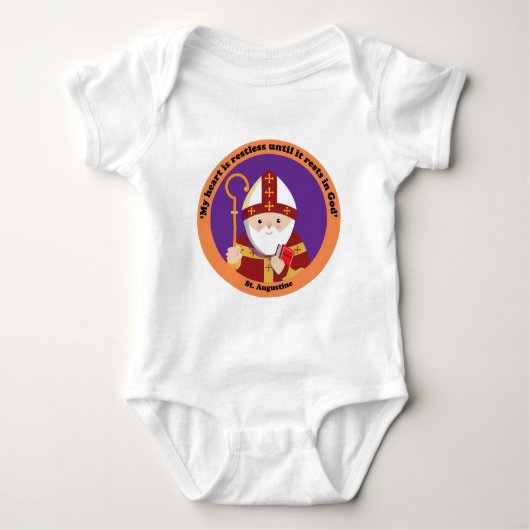 St Augustine des Flusspferds Baby Strampler (Vorderseite)