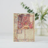 St Augustine, Epicurus, Zeno, Antiochus u. Postkarte (Stehend Vorderseite)