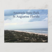 St Augustine FL Anastasia Staaten Park Fotografy Postkarte (Vorderseite)
