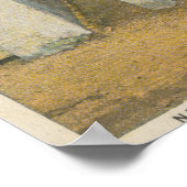 St. Augustine, FL - Ansicht Treasury Street & Poster (Ecke)