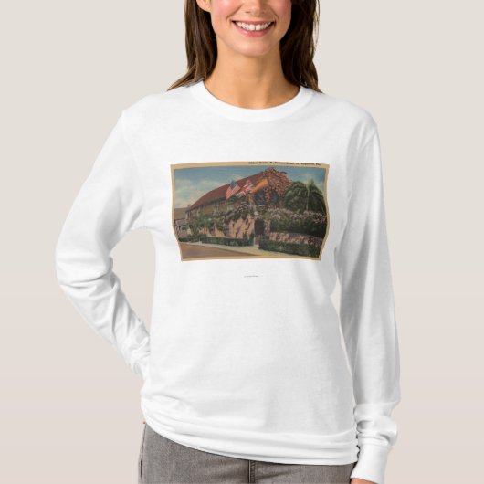 St Augustine, FL - Ansicht von St Francis T-Shirt (Vorderseite)