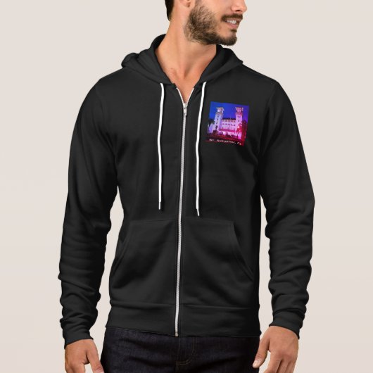 St. Augustine, FL - Hotel Alcazar Hoodie (Vorderseite)
