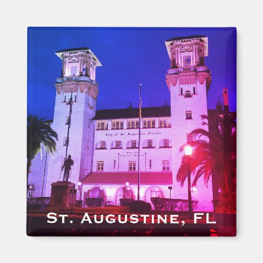 St. Augustine, FL - Hotel Alcazar Magnet (Vorne)
