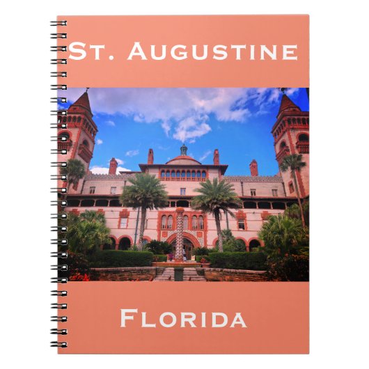 St. Augustine, FL - Ponce de Leon Hotel Notizblock (Vorderseite)