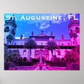 St. Augustine, FL - Ponce de Leon Hotel Poster (Vorne)