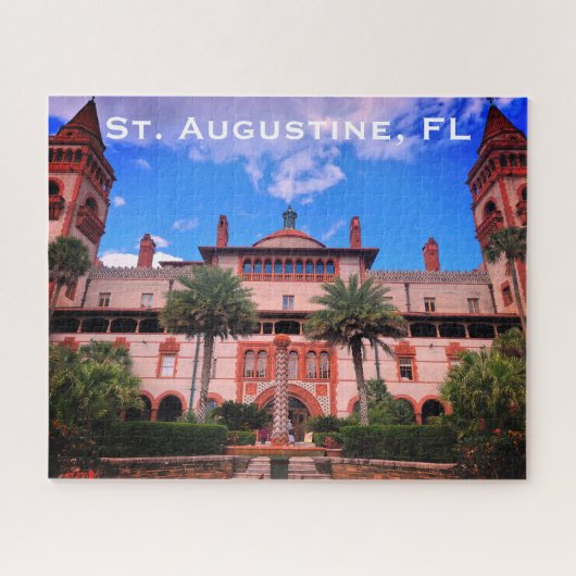 St. Augustine, FL - Ponce de Leon Hotel Puzzle (Horizontal)