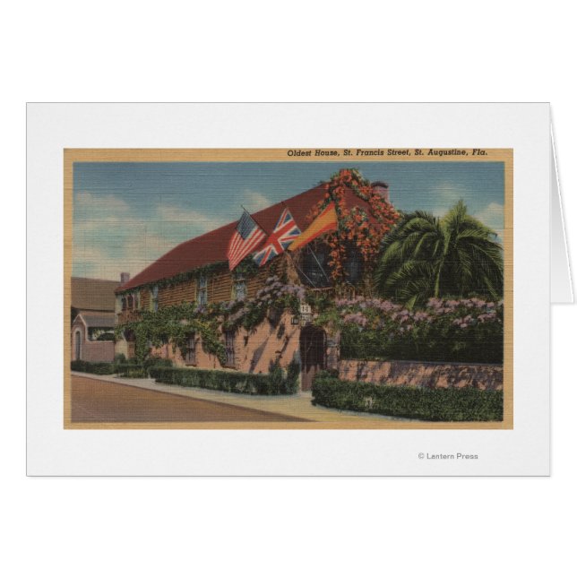 St. Augustine, FL - Sicht auf den hl. Franziskus (Vorderseite (Horizontal))