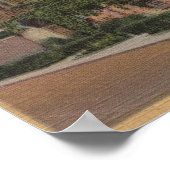 St. Augustine, FL - Sicht auf den hl. Franziskus Poster (Ecke)