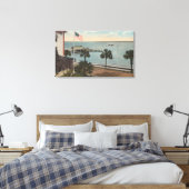St. Augustine, FL - Sicht auf Matanzas Bay & Leinwanddruck (Insitu (Schlafzimmer))