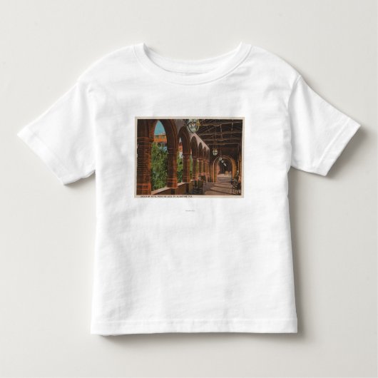 St Augustine, Florida - Ansicht von Hotel Ponce De Kleinkind T-shirt (Vorderseite)