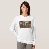 St Augustine, Florida - Ansicht von St- Georgest. T-Shirt (Vorne ganz)