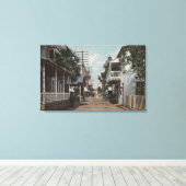 St. Augustine, Florida - Aussicht auf St. George S Leinwanddruck (Insitu (Holzboden))