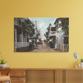 St. Augustine, Florida - Aussicht auf St. George S Leinwanddruck (Insitu (Wohnzimmer))