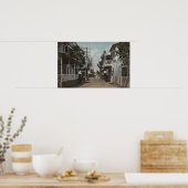 St. Augustine, Florida - Aussicht auf St. George S Poster (Küche)