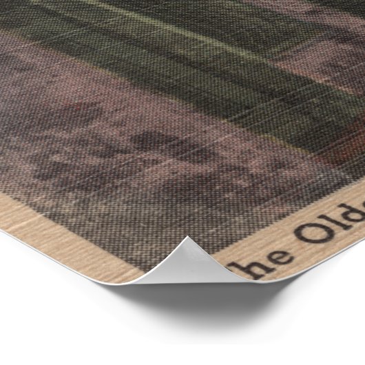 St. Augustine, Florida - Aussicht auf St. George S Poster (Ecke)