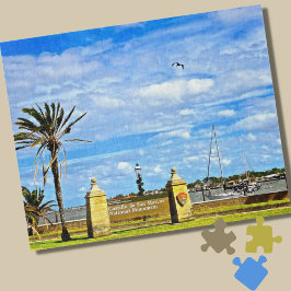 St Augustine Florida Castillo de San Marcos Zeiche Puzzle