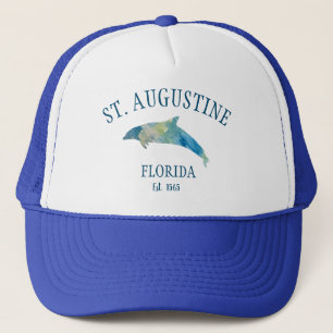 St Augustine Florida Dolphin Truckerkappe