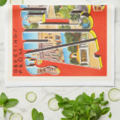 St. Augustine Florida FL Wanderung Geschirrtuch (Gefaltet)