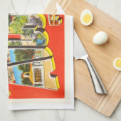 St. Augustine Florida FL Wanderung Geschirrtuch (Viertel Falte)