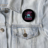 St. Augustine Florida Fl Zitrusstaat Miami Vibes Button (Beispiel)