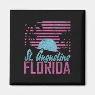 St. Augustine Florida Fl Zitrusstaat Miami Vibes Magnet