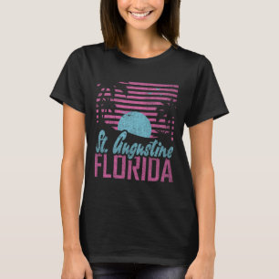 St. Augustine Florida Fl Zitrusstaat Miami Vibes T-Shirt