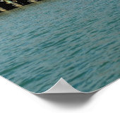 St. Augustine, Florida Flussufer Poster (Ecke)